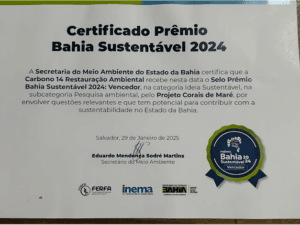 Certificado Bahia Sustentável 2024